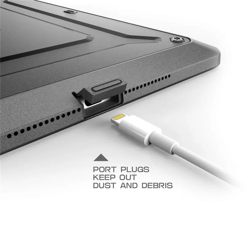 Для iPad Mini/Mini 2 3 Чехол SUP чехол UB Pro полный корпус прочный двухслойный Гибридный защитный чехол со встроенной защитной пленкой
