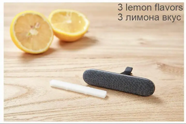 Lemon Xiaomi Guildford Автомобильный держатель для благовоний лимон/Апельсин/оливковое натуральное здоровье ароматический шкаф ароматерапия для детей очиститель воздуха - Цвет: Lemon