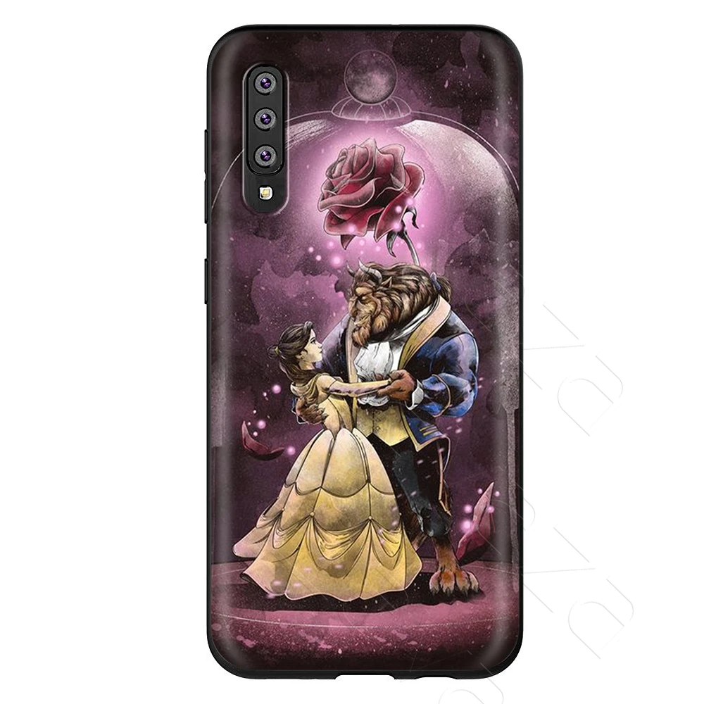 7 Lavaza Красота зверь принцессы с рисунком розы для девочек чехол для samsung Galaxy S6 S7 край J6 S8 S9 S10 плюс A3 A5 A6 A7 A8 A9 Note 8, 9 - Цвет: 7
