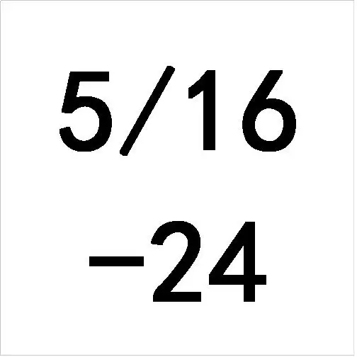 24 UNF 1 шт. 5/16-18 5/16-20 5/16-24 5/16-27 UNC UNF UNS правая рука штампы TPI резьбы инструменты прессформы обработки 5/16 5/1"-18 20 24 27 - Цвет: 24 UNF
