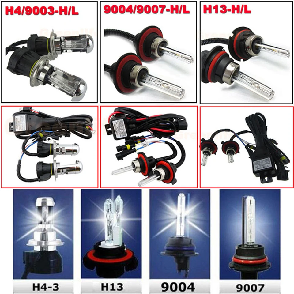 SPEVERT 55 Вт D1S D2S H1 H4 H7 9005/HB3 9006/HB4 4300K 5000K 6000K 8000K 10000K 12000K HID преобразователь X enon лампы для