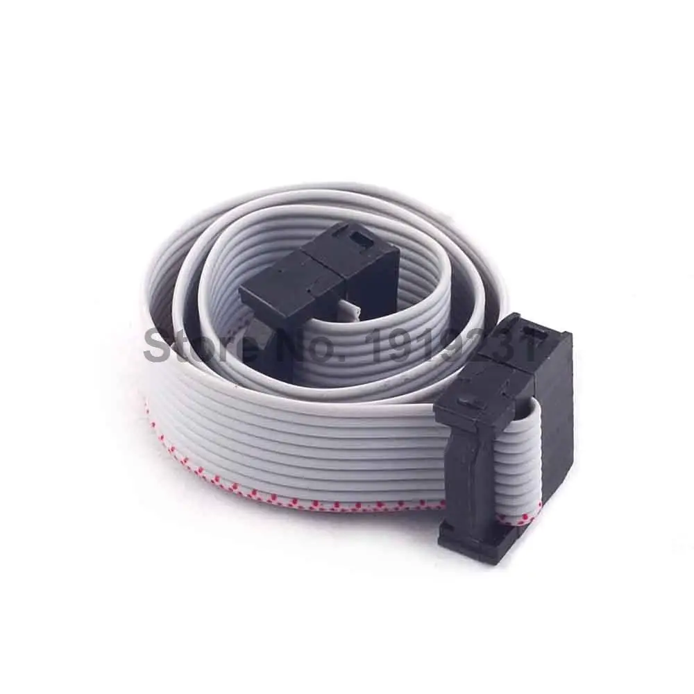 1 шт. 30 см 10 Pin USB ASP ISP JTAG AVR провод P IDC плоский ленточный кабель для передачи данных 2