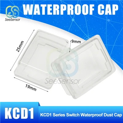 Waterproof cover 5Pcs/lot KCD1 Rocker Switch Power Switch ON-OFF 2 Position ON-OFF-ON 3 Position 2Pins 3Pins 4Pins 6Pins 6A 250VAC/ 10A 125VAC - Цвет: Waterproof cover