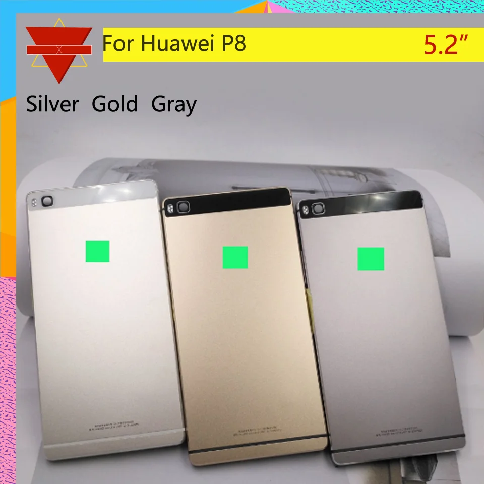 Корпус задней двери для huawei P8 GRA_L09 GRA_UL00 GRA-L09 GRA-UL00 корпус крышка батареи задняя крышка чехол Задняя Дверь Корпус