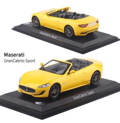 10 1:43 Масштаб итальянский Maseratis литой автомобиль Модель автомобиля игрушки антикварные винтажные спортивные мышцы для детей игрушки подарки оригинальная коробка - Цвет: 10
