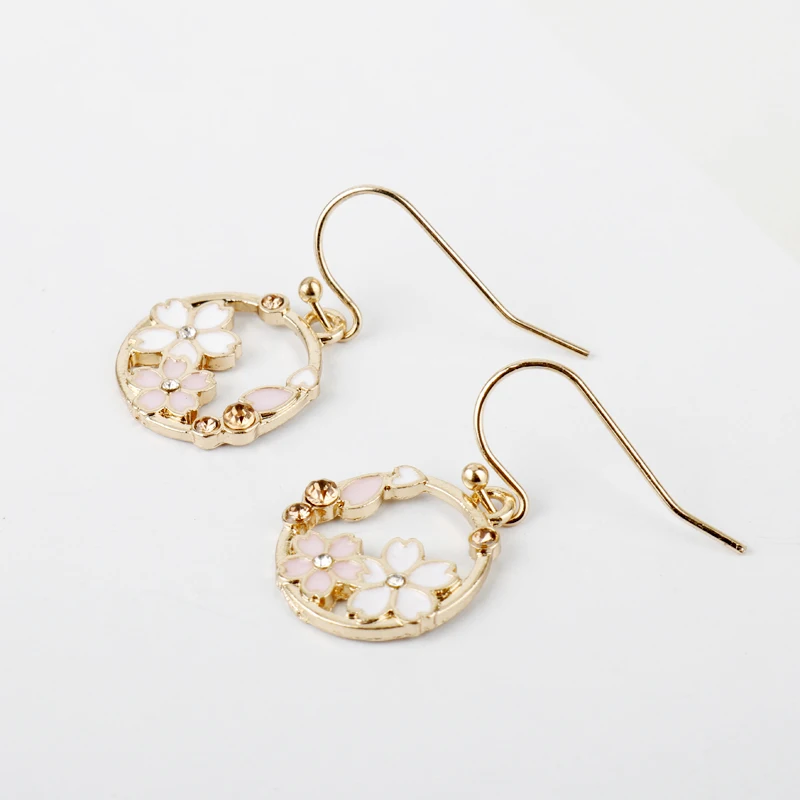 MQCHUN Украшенные цветком из страз серьги для женщин и девушек Свадебные вечерние