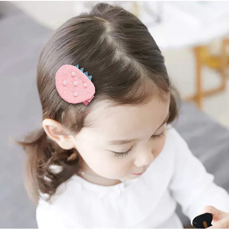 10 шт./компл. милые детские заколки для волос детская блестящая повязка на голову