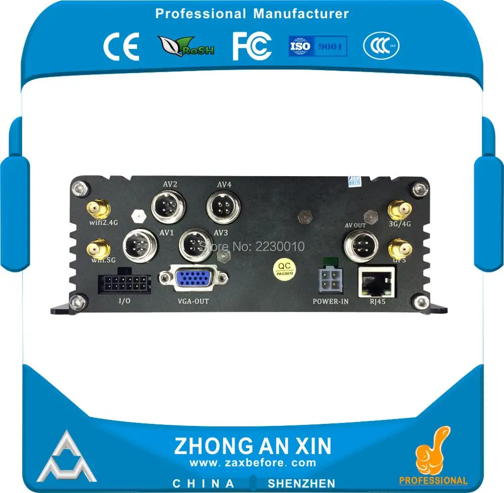 4 канала 1080P AHD gps отслеживание 3g EVDO WCDMA 4G TD-LTE FDD-LTE wifi HDD 2 ТБ 256GB SD карта мобильный видеорегистратор MDVR для автомобиля