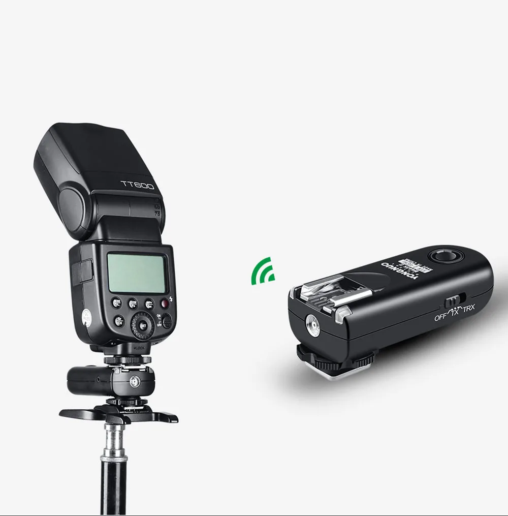 Yongnuo RF 603N II беспроводной триггер вспышки 2 трансивера набор спуска затвора для Nikon