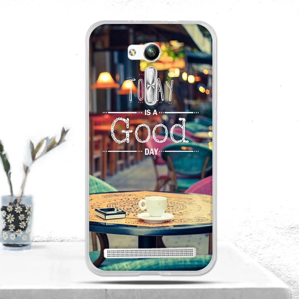 Чехол для Asus Zenfone Go ZB552KL мягкие ТПУ чехлы телефонов чехол силиконовые защитные