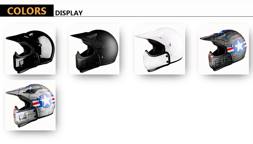 Винтажный moto cross moto rcycle шлем Ретро Кафе Racer Vespa открытое лицо каск полное лицо casco moto модульный Мото шлем в горошек