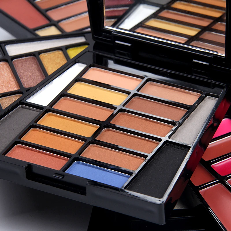 MISS ROSE Makeup Artist Professional Make Up Set Palette 4 Layers Shimmer Matte Eyeshadow Highlighter Blush Kit | Красота и здоровье