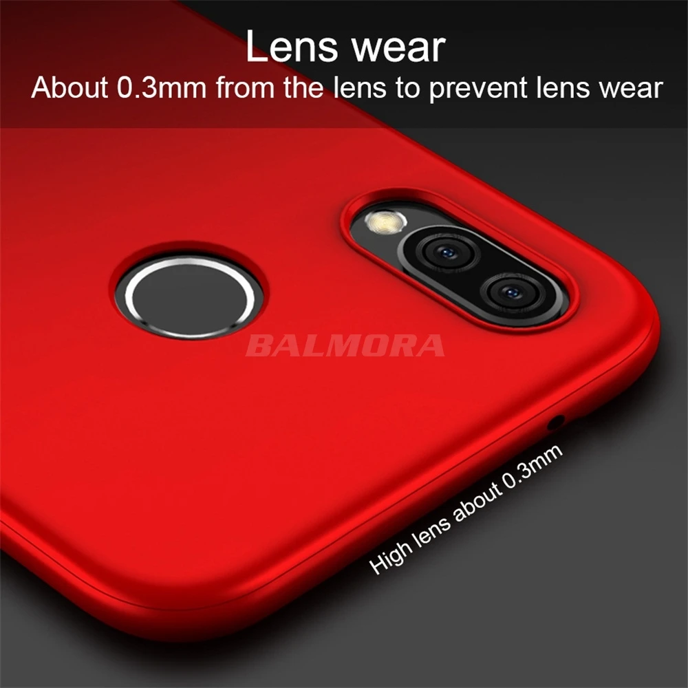 BALMORA 360 Полный чехол для телефона huawei P20pro mate 9 10 lite защитные жесткие чехлы Honor 9i V9 V10