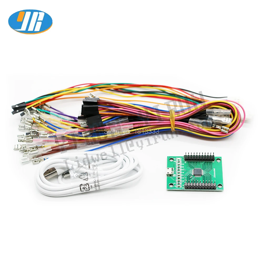 

2 players Raspberry pi PS3 PC 3 IN 1 USB Controller Arcade Encader JAMMA MAME