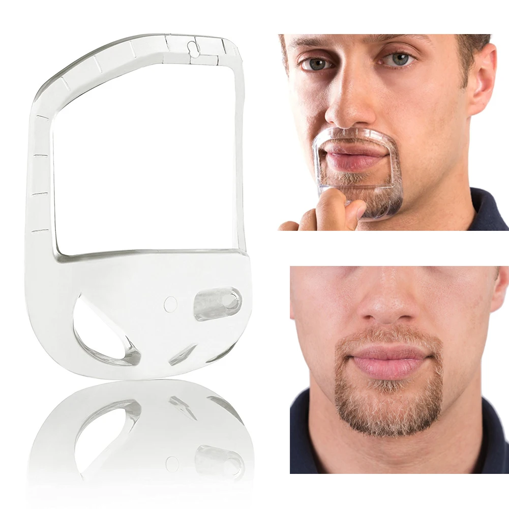 

5Pcs/lot Beard Comb Hairbrush Symmetric Cut Salon Mustache Beard Styling Template for Beard Shaping Trimming Tool