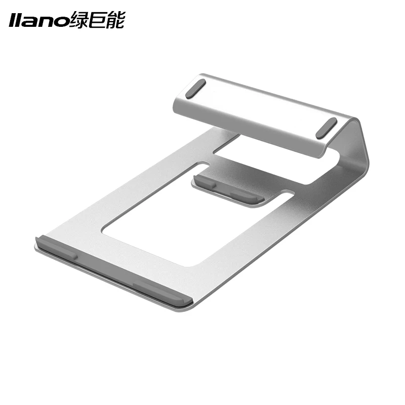 Серебряный алюминиевый ноутбук Стенд Подставка для планшета универсальный Apple