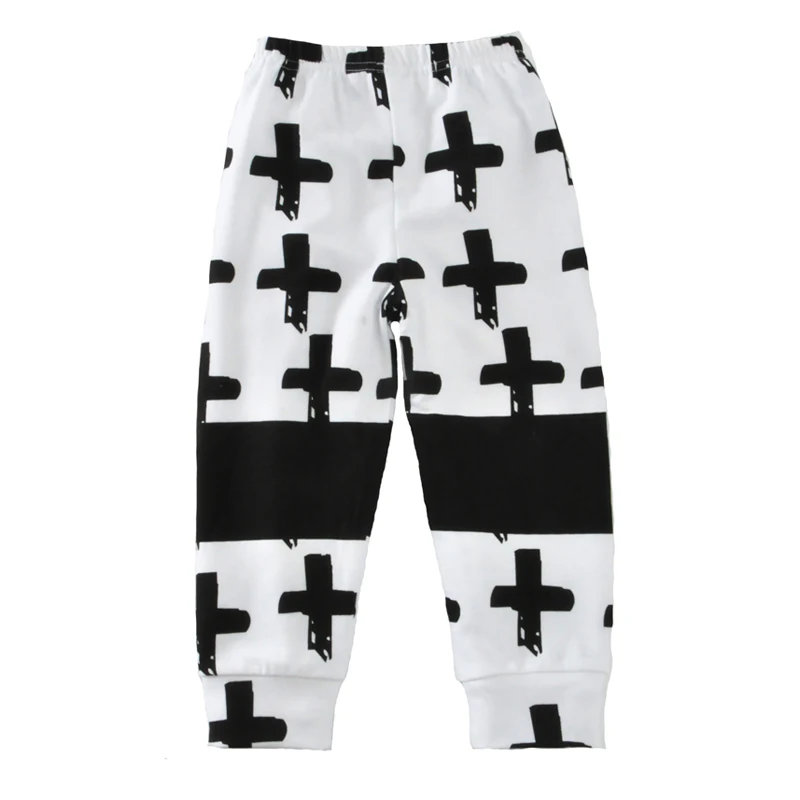 Осень Малыш Мальчик Одежды Брюки 2017 Мода Поперечной Полосой Девушки мальчик