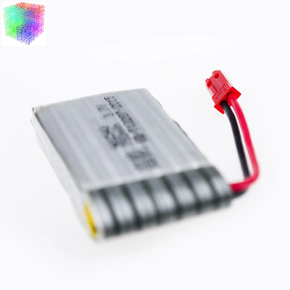 MJX X400 3.7V 750mAh lipo battery 5pcs with cable for X800 X300C lithium batteries rc Helicopters Airplanes drone parts | Игрушки и