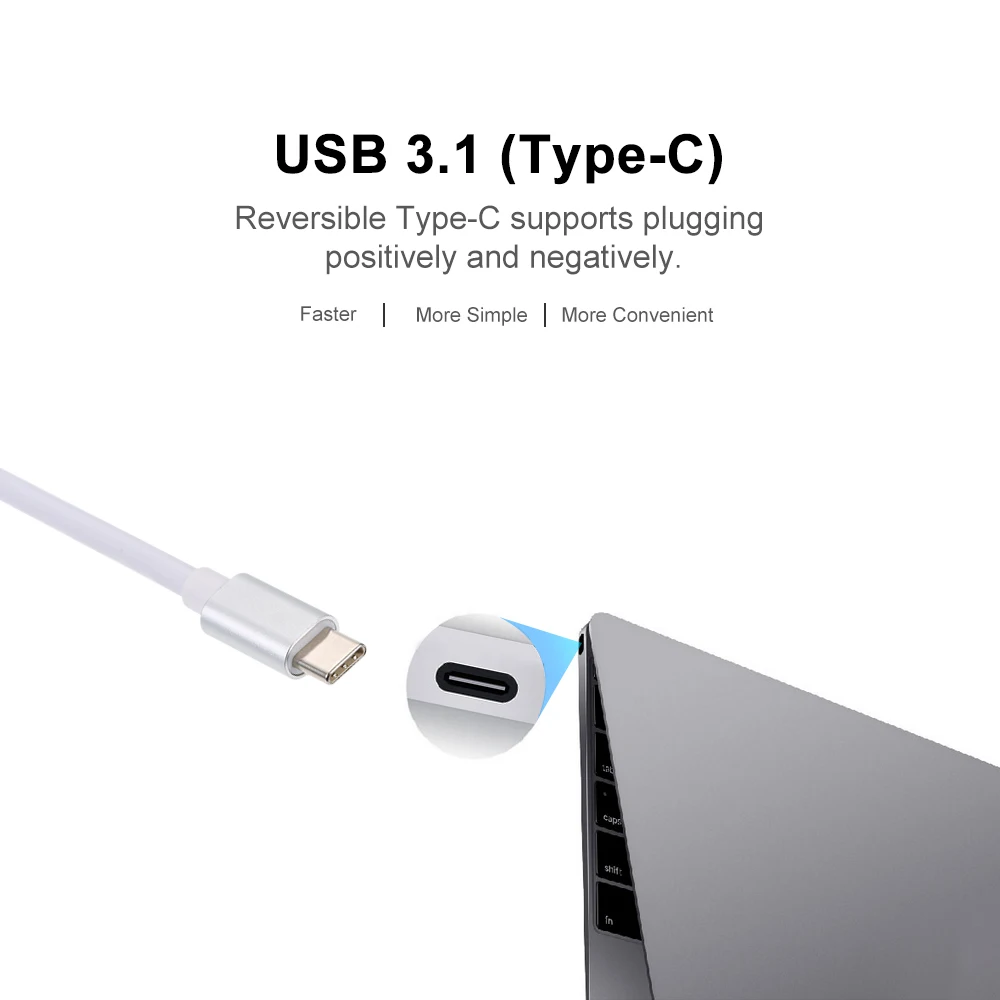 USB 3 1 кабель с разъемами типа C и 0/HD/ Type-C HUB USB-C 3-в-1 адаптер ключ для док-станции