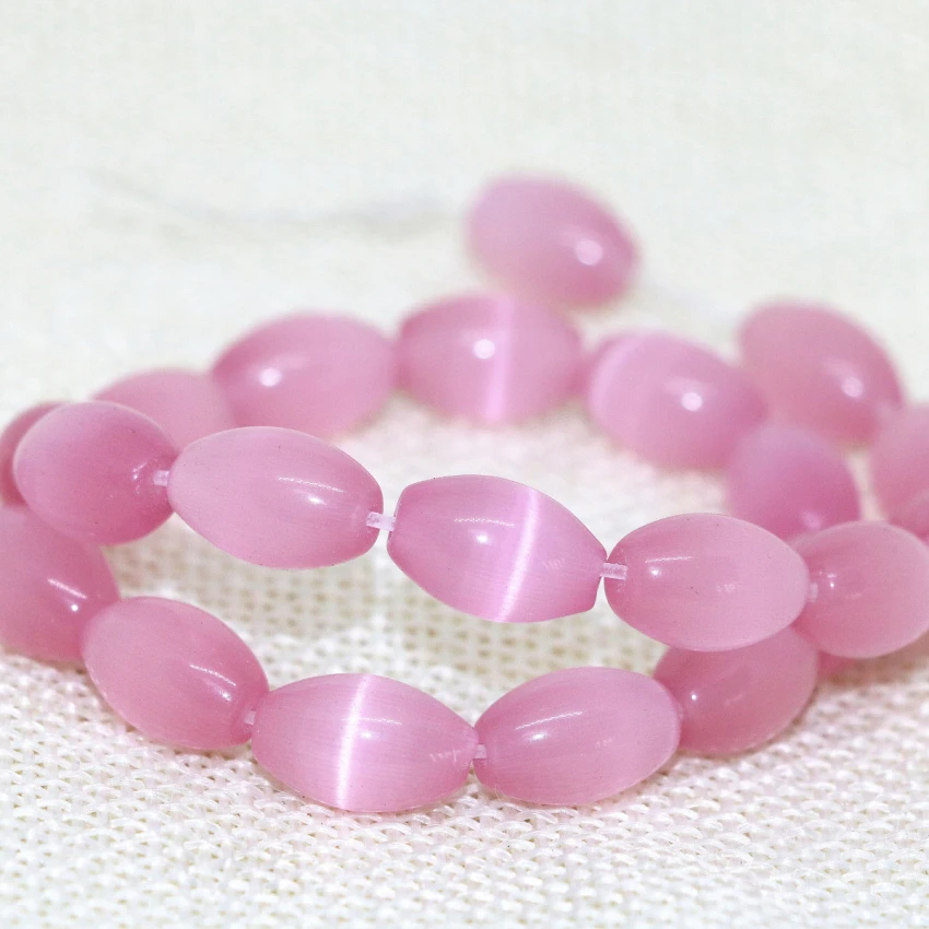 Высокое качество уникальный дизайн милый розовый Опаловый камень бисер с