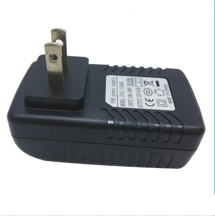 POE 48 В 0.5a poe инжектор ЕС США дюбеля Ethernet-адаптер для IP Камера Мощность Over Ethernet