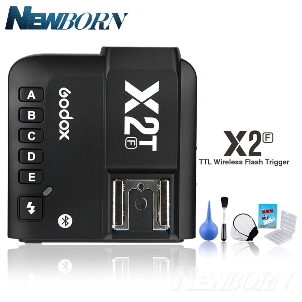 

Godox X2T-F TTL 1/8000s 2.4G Wireless Trigger Transmitter for Fuji DSLR Cameras and Godox TT350F TT685F V860IIF