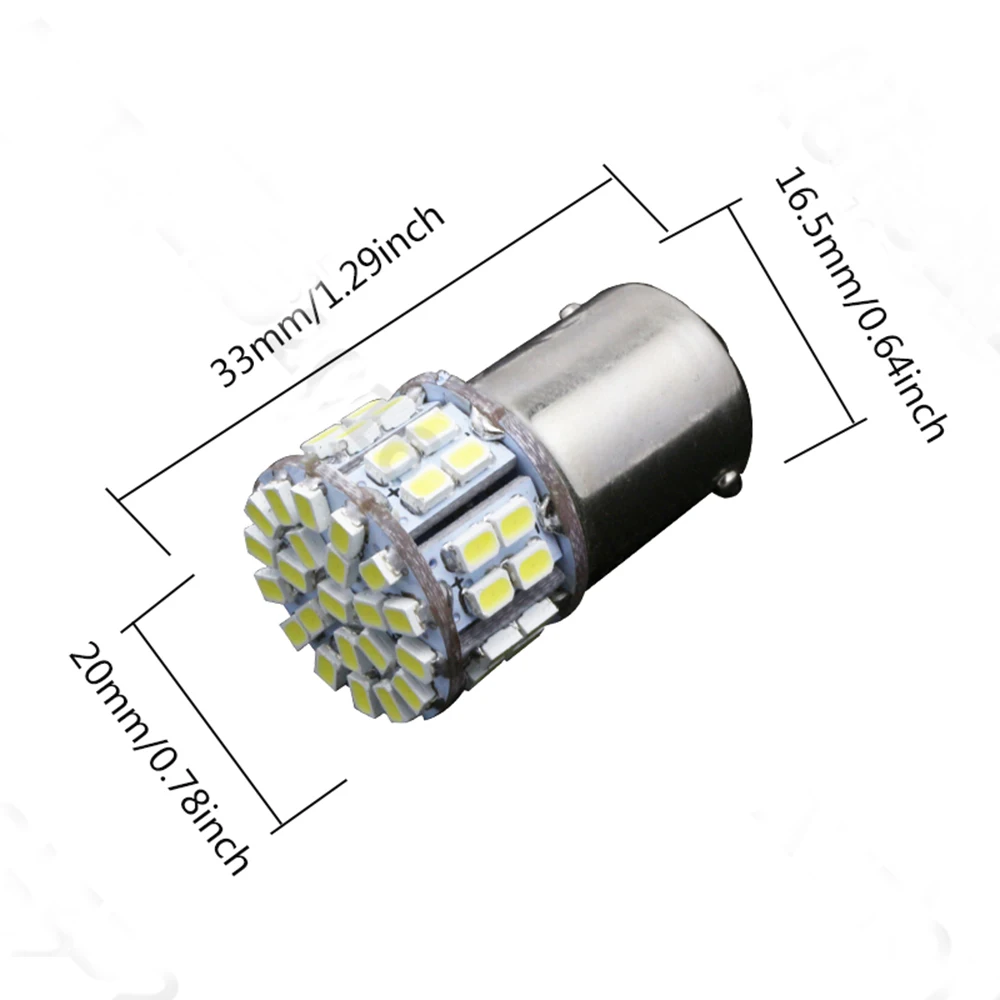 YSY 2 шт./лот P21W 1156 BA15S 50 светодиодов 1206 3020 Автомобильные стоп-сигналы