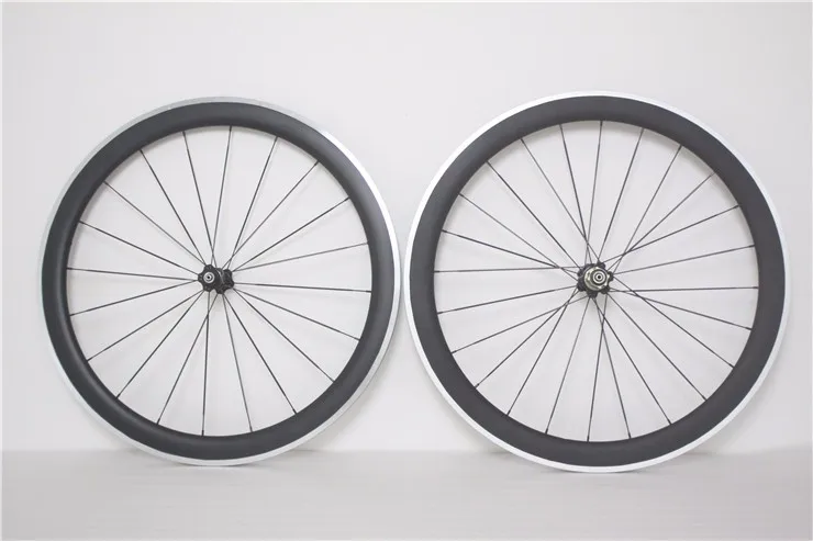 Упорная 700C углеродная колесная установка клинчер 50 мм трубчатые шоссейные