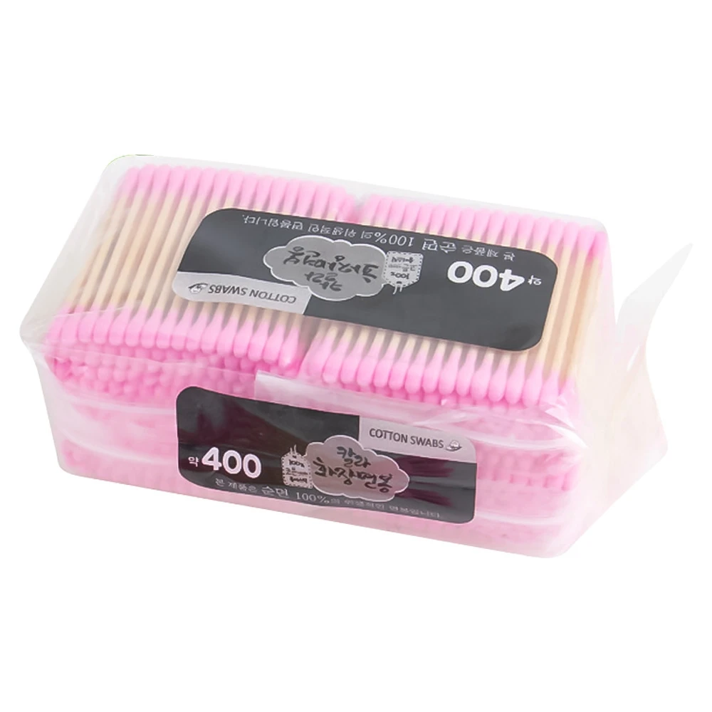 НОВЫЕ одноразовые ватные тампоны с двойной головкой аппликатор инструмент для