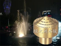 copper material dn20 fireworks shower nozzle water features fountain head pool fountain head sprinkler