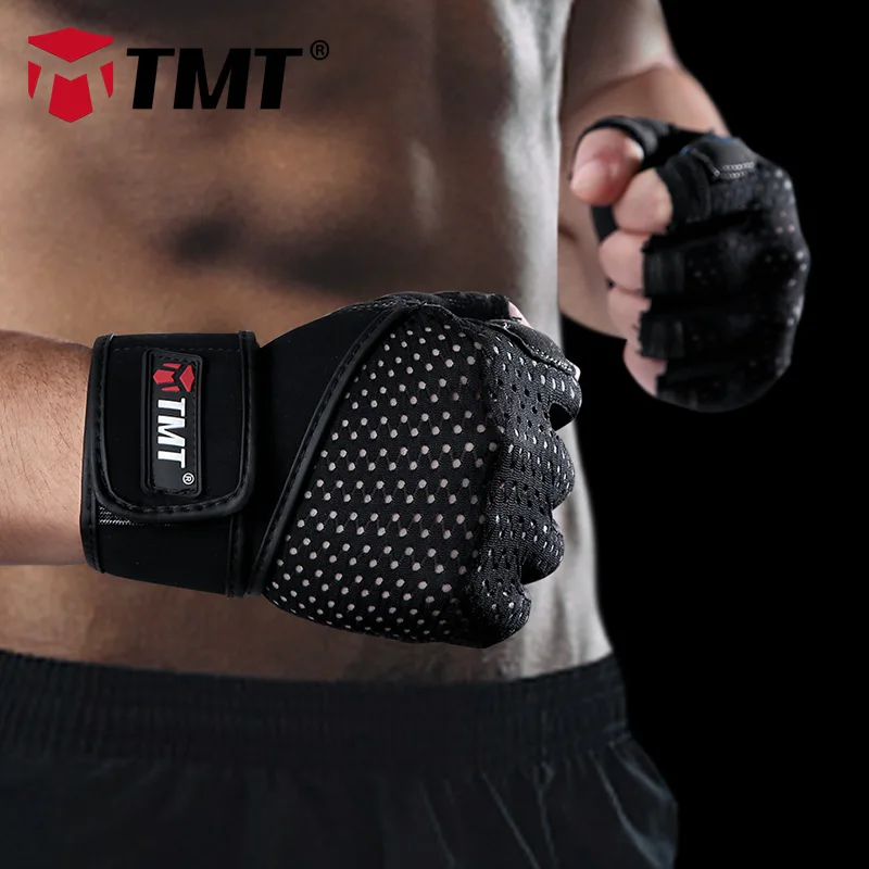 TMT CrossFit тренажерный зал перчатки для фитнеса гантели Спорт Фитнес Перчатки