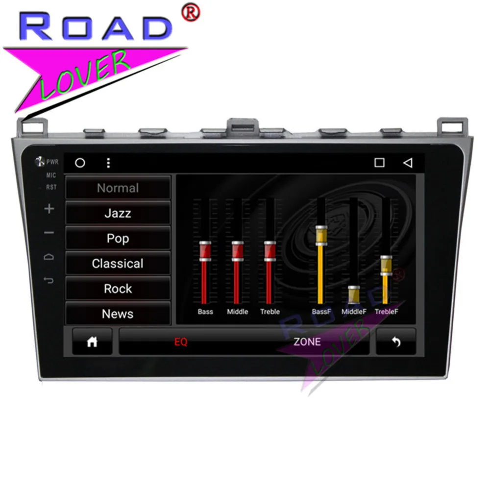 Roadlover Android 8 1 автомобильный ПК Авторадио плеер для Mazda Core-wing 2010 Стерео GPS навигация