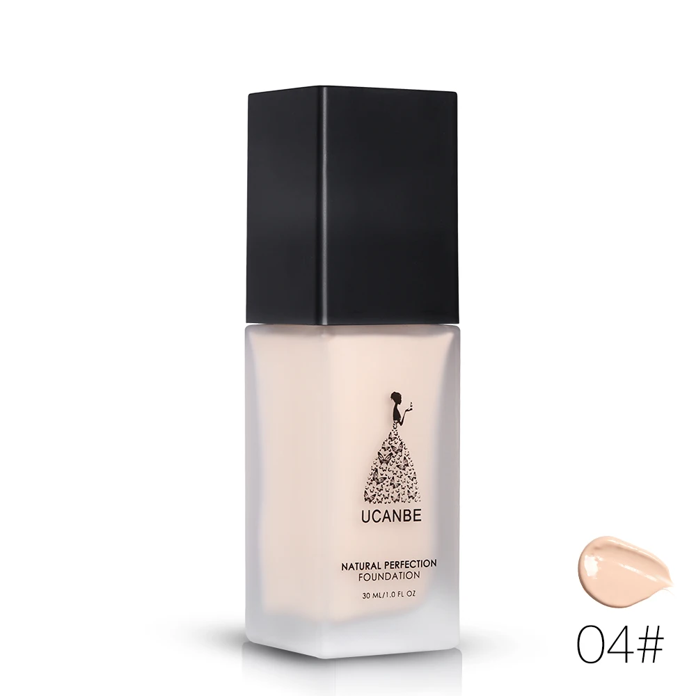 04 Warm Natural UCANBE основа для макияжа жидкое лицо грунтовка полное покрытие Невидимый водостойкий BB крем натуральная увлажняющая Палетка консилеров - Цвет: 04 Warm Natural