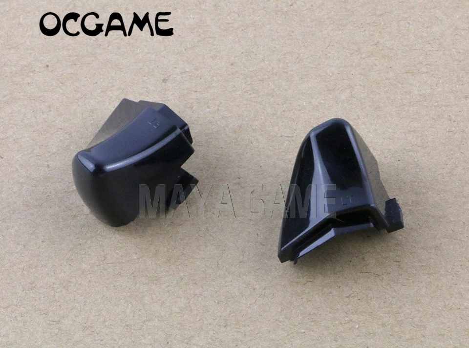 

OCGAME 120pcs/lot Black Repair Kits LT RT for Xbox one controller shell buttons 120pcs=60pcs LT+60pcs RT