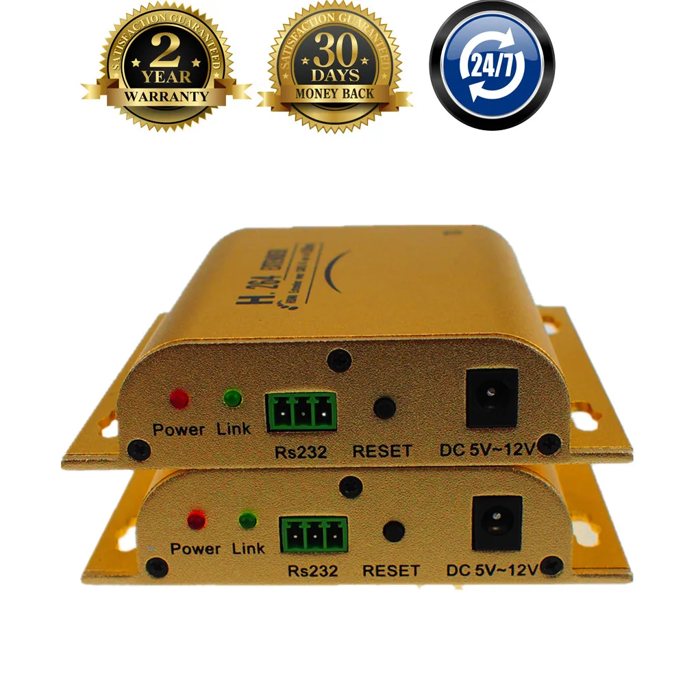 Одежда высшего качества Поддержка 20 ~ 60 кГц ИК H.264 HDMI Extender 656ft по ip tcp 1080 P