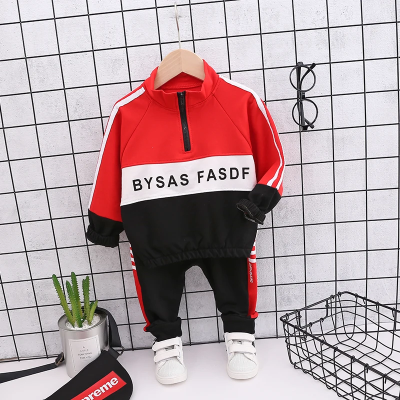 Одежда для маленьких мальчиков 0-3 лет Осенние новые модные стильные корейские