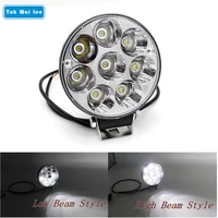 tak wai lee 1x 24w 3 5 inch led car work light waterproof high low beam styling driving offroad truck 4wd suv spot fog day lamp