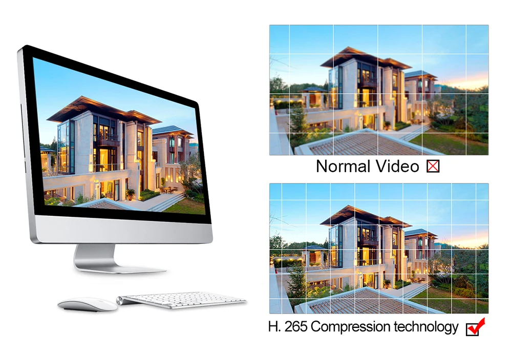 MISECU H.265 16CH 2MP 5MP POE NVR CCTV система безопасности 16 шт. ИК Открытый 1080P Аудио запись P2P комплект наружного видеонаблюдения