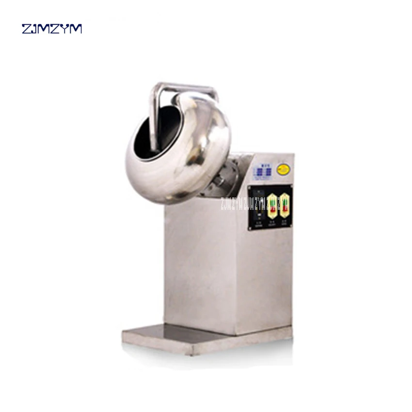 

BY-400 Sugar coating machine , 220V Stainless steel Material pill making machine, 8KG/H 0.75KW Power Pill Coater Machine