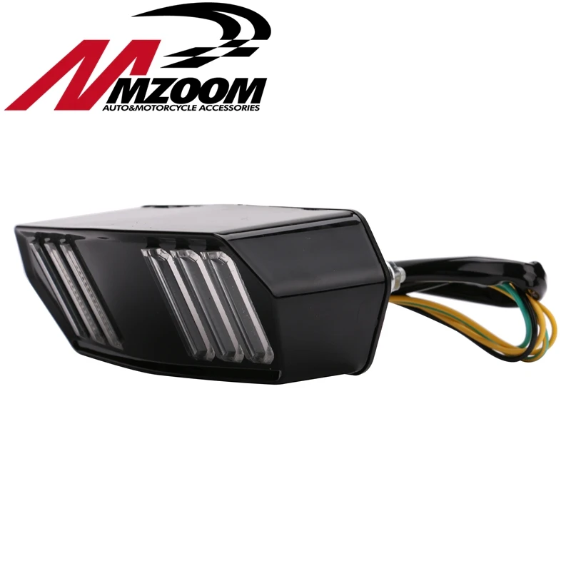 Бесплатная доставка мотоцикл тормозных хвост светодиодные лампы световые