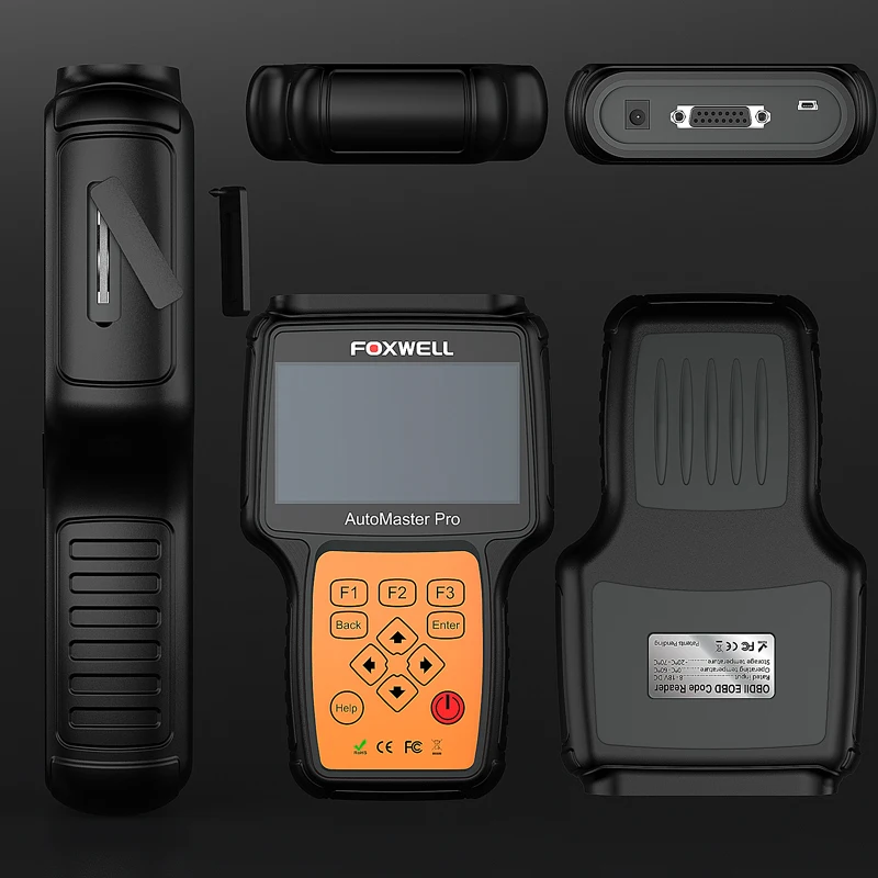Foxwell NT644 PRO OBD2 автомобильной сканера двигателя передачи ABS SRS TPS CVT EPB OilReset БРТ DPF OBD 2