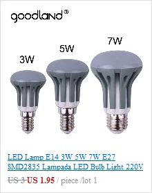 Светодиодный потолочный светильник E14 Светодиодная лампа 3W 5W 7 E27 SMD2835 лампада Светодиодный лампа светильник 220V 240V лампа Bombillas с регулируемой яркостью освещения Светодиодный светильник ing белый/теплый белый/белый R39 R50 R63