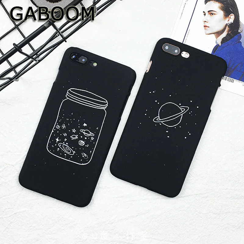 Gaboom звездное небо жесткий чехол для телефона iPhone 7 6 6s 8 Plus X Случаи Прекрасный