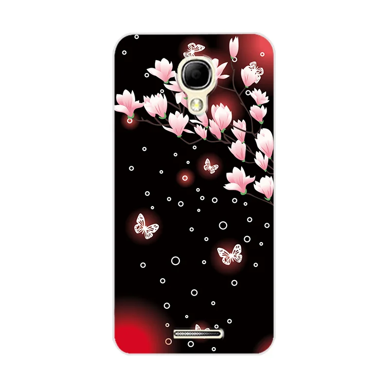 W30 Чехол для Alcatel One Touch Pixi 4 5010D, маленький чехол с маргариткой и сердечком для Alcatel Pixi4 OT 5010, чехол-бампер для задней панели телефона - Цвет: W30
