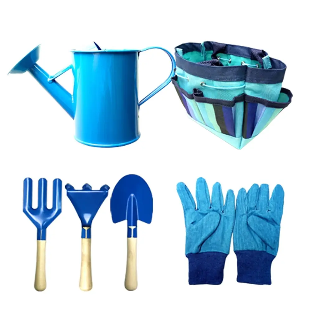 

Children's Cloth Bag Set Kids Gardening Tool Bags Safe Parent-child Interaction Tools Kit