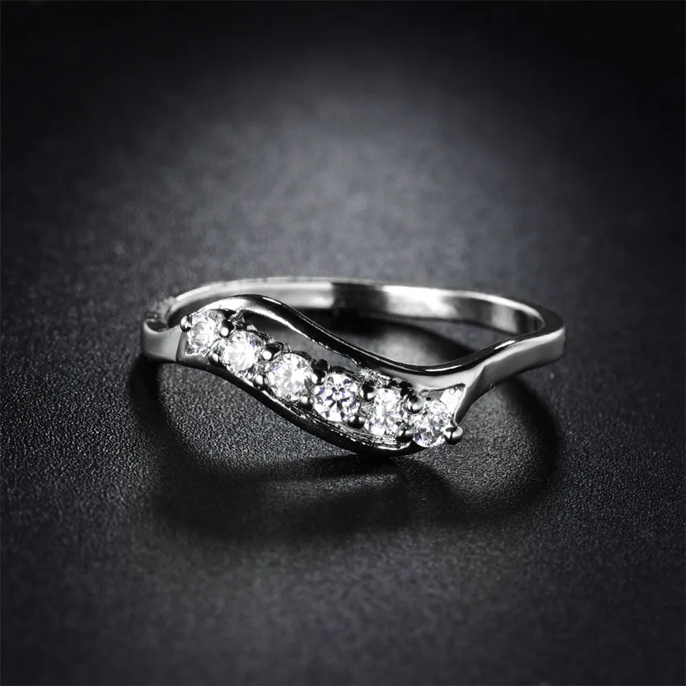 MOLIAM новинка 2017 модные массивные кольца белое обручальное кольцо с кристаллами