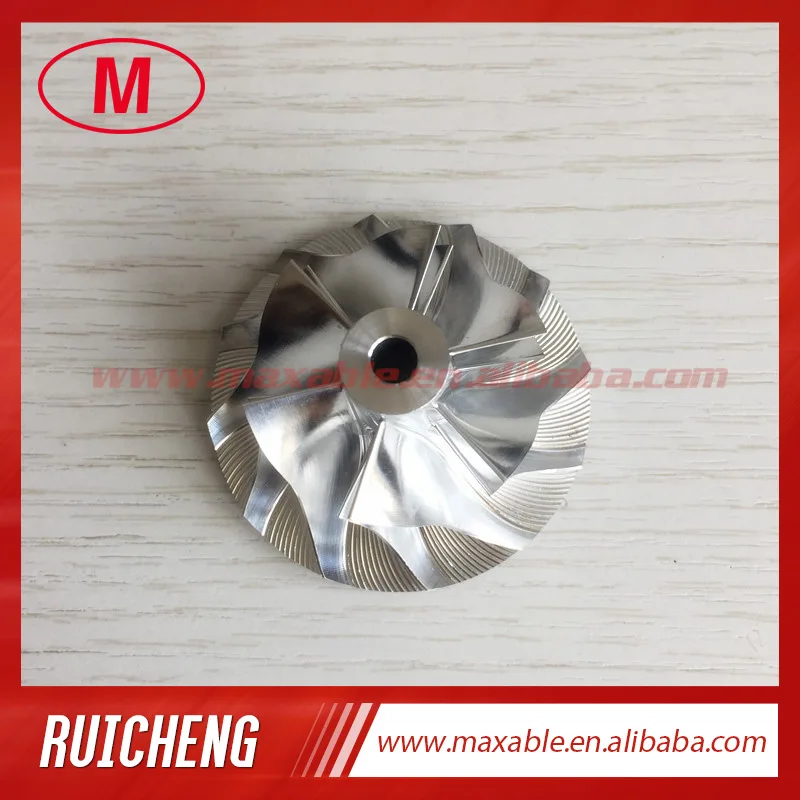 GT15-25 34,62/49,00 мм 6+ 6 лезвия 702489-0009/6/2 turbo заготовка/фрезерный /алюминий 2618 компрессор колесо для 717858/750718/724930