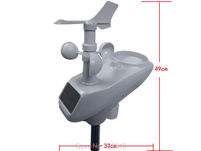 Misol/метеостанция с портом RS485 2 жильный кабель длина кабеля (10 метров)|weather station|station