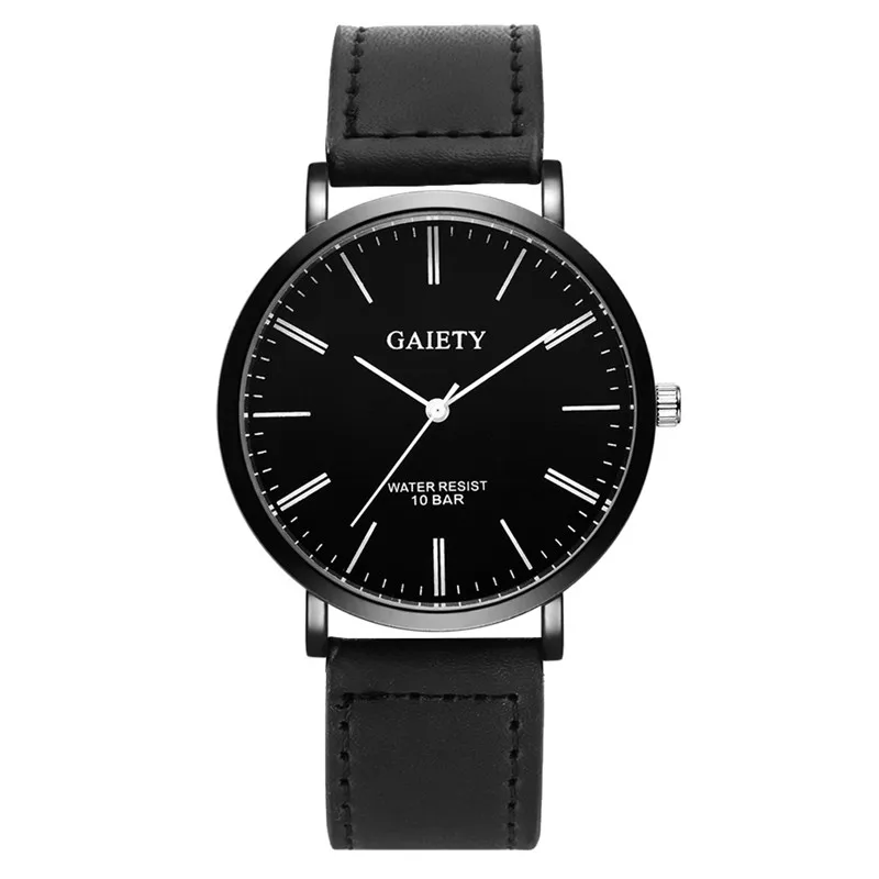 

2018 Business Men Watches Top Brand Luxury Quartz Watch Man Leather Sport Wrist Watch Clock relogio erkek kol saati Gift #C