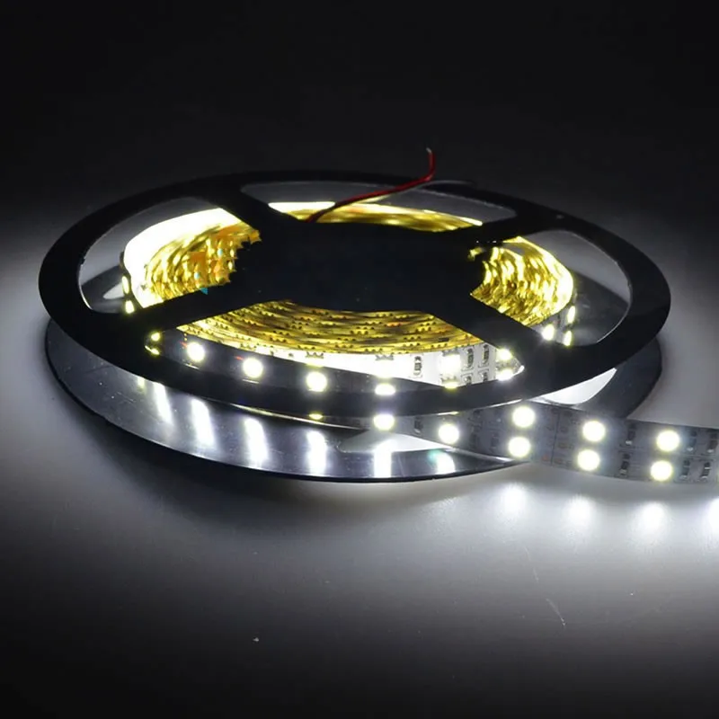 SPLEVISI не водонепроницаемый DC12v 120 светодиодов/м RGB Светодиодная лента 5050 5 м/катушка